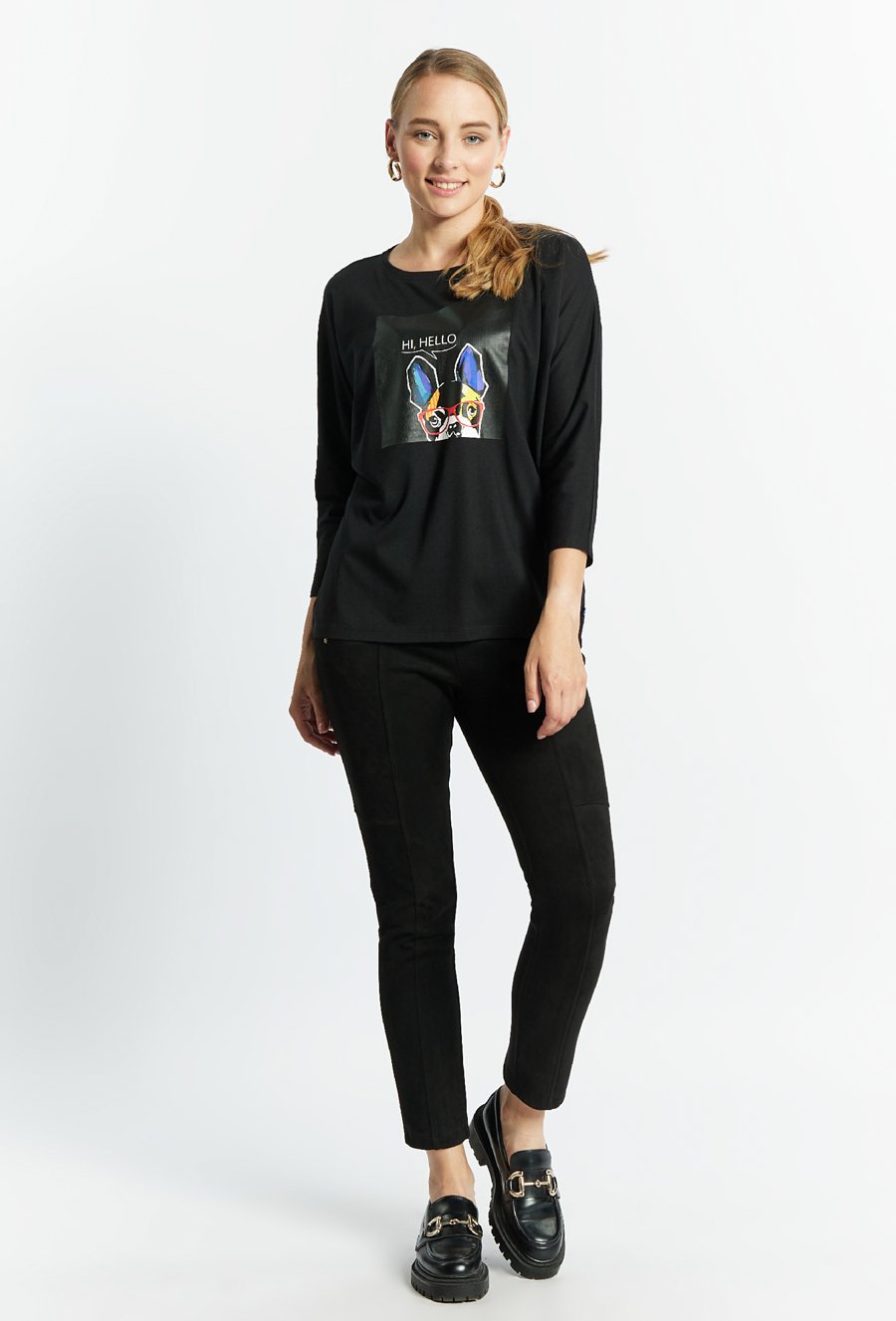 Bluzka damska z nadrukiem