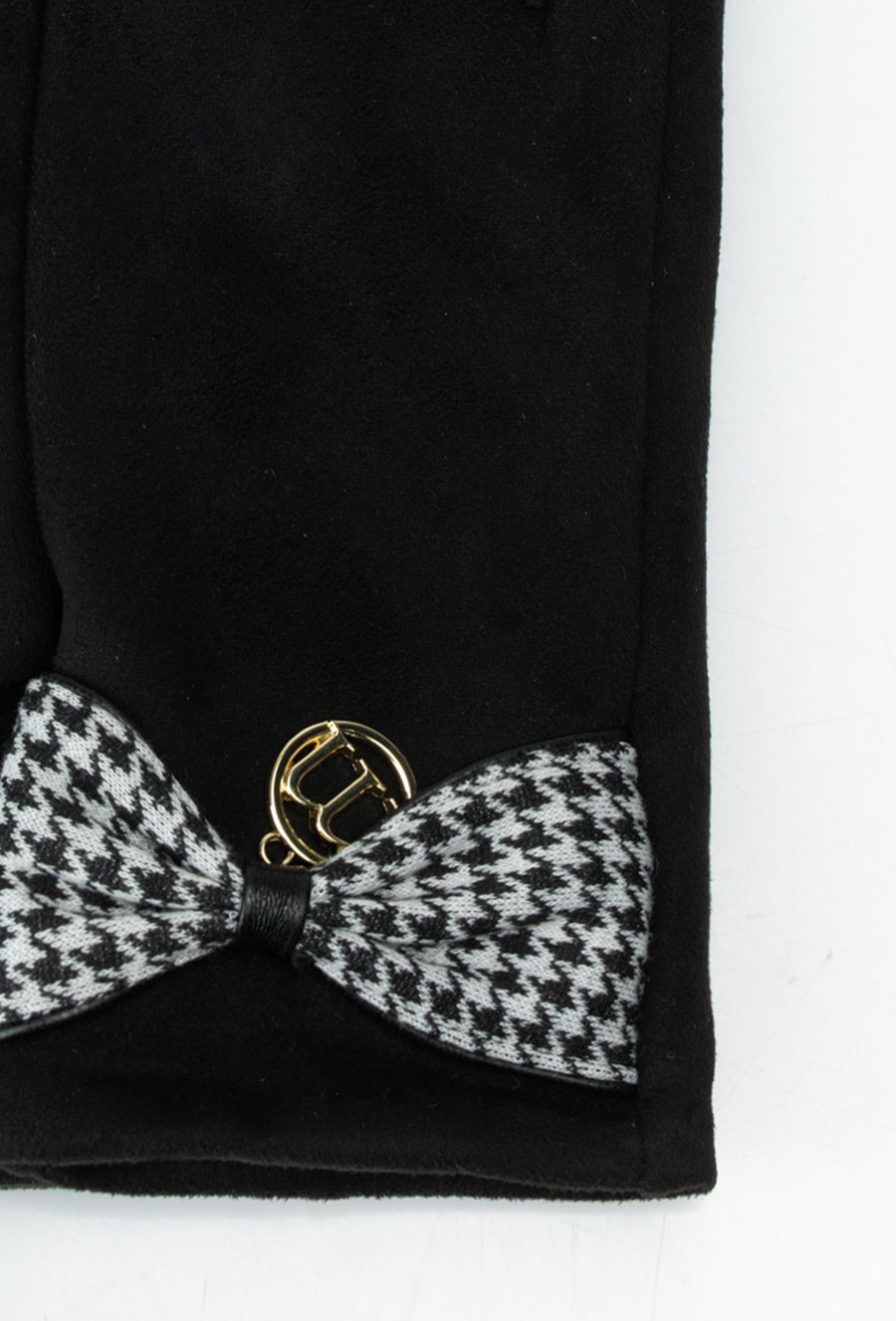 Rękawiczki z ozdobną kokardą