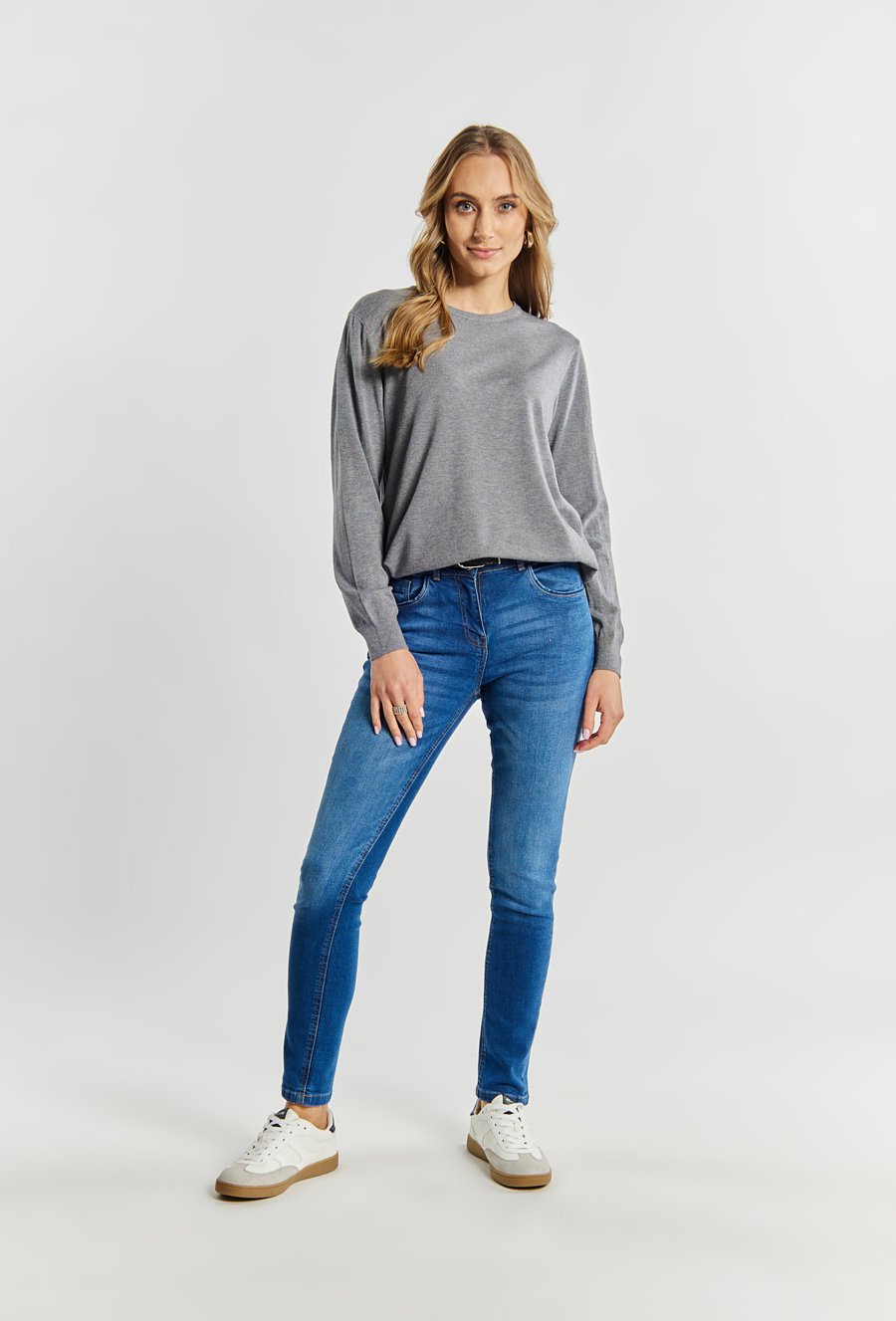 Wiskozowy sweter damski