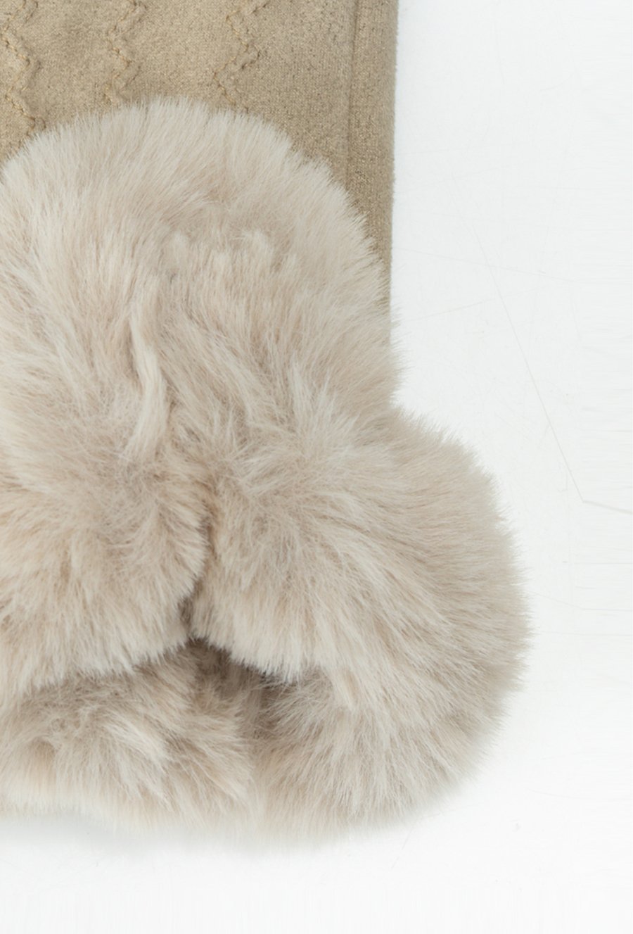 Rękawiczki z futerkiem