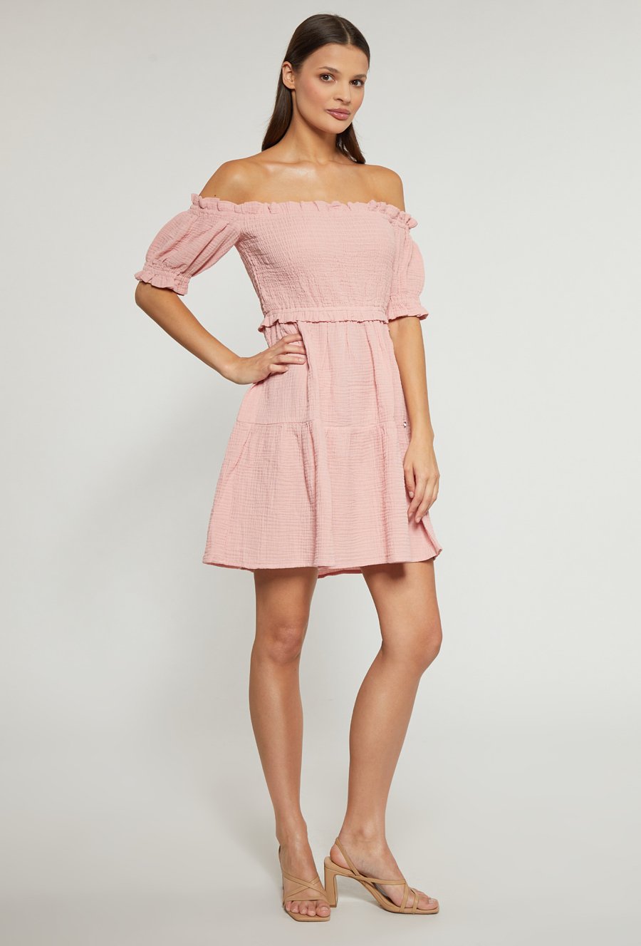 Letnia sukienka damska typu hiszpanka