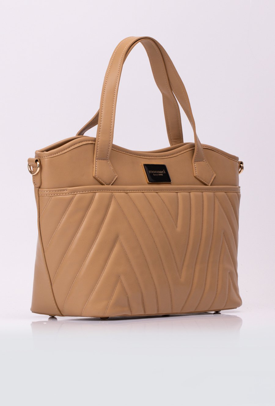 Pikowana torba typu shopper