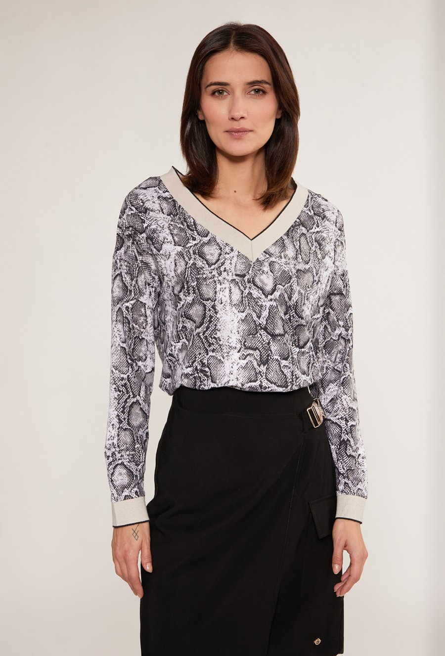 Bluza damska z wzorem