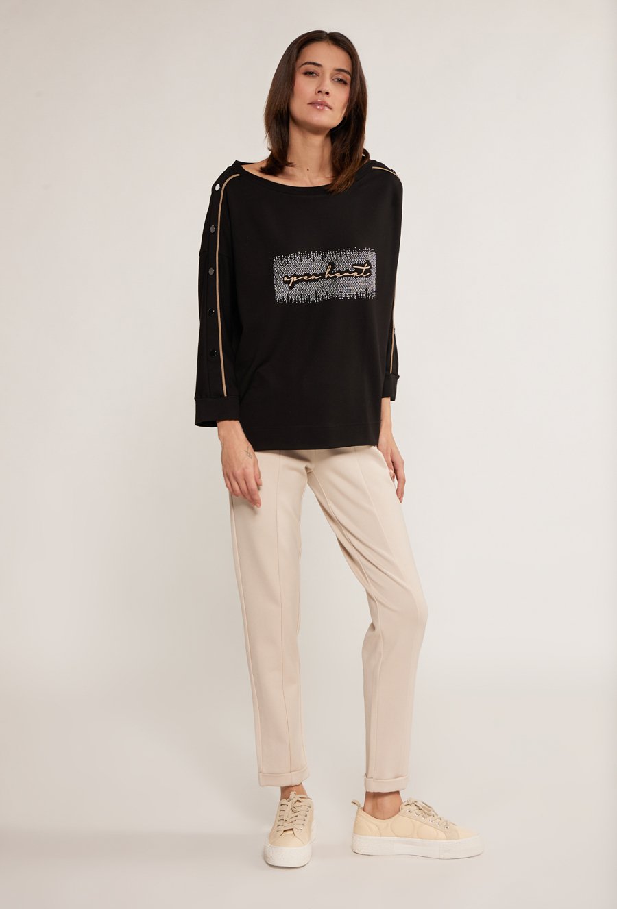 Bluza damska z aplikacją