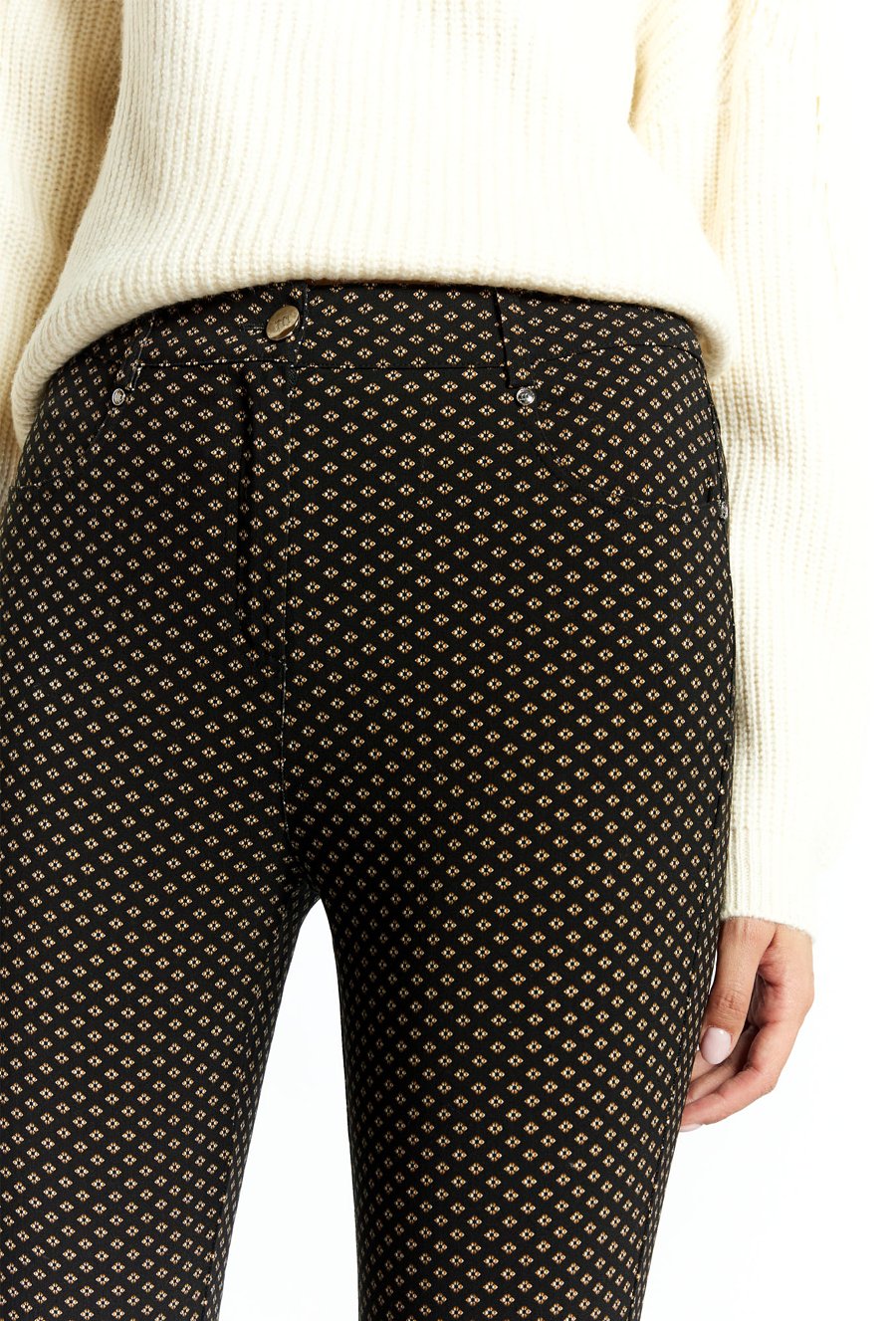 Wiskozowe spodnie damskie