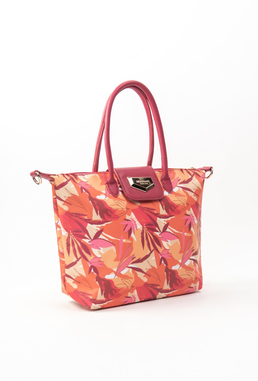 Wzorzysta torba damska typu shopper