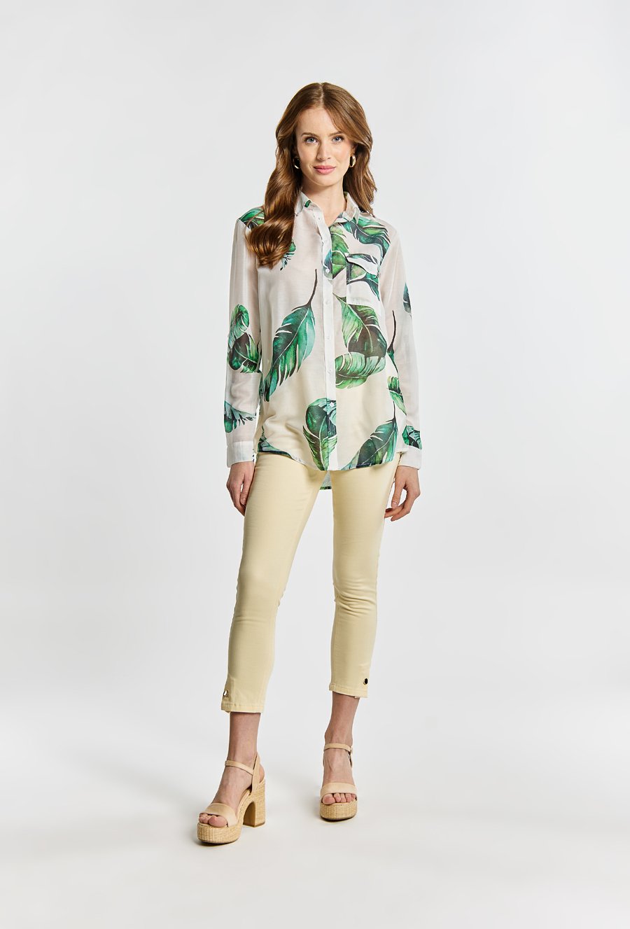 Koszula damska z wzorem