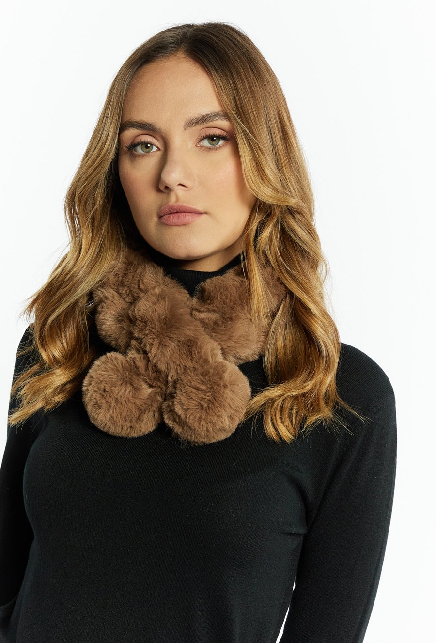 Kr&oacute;tki szalik damski