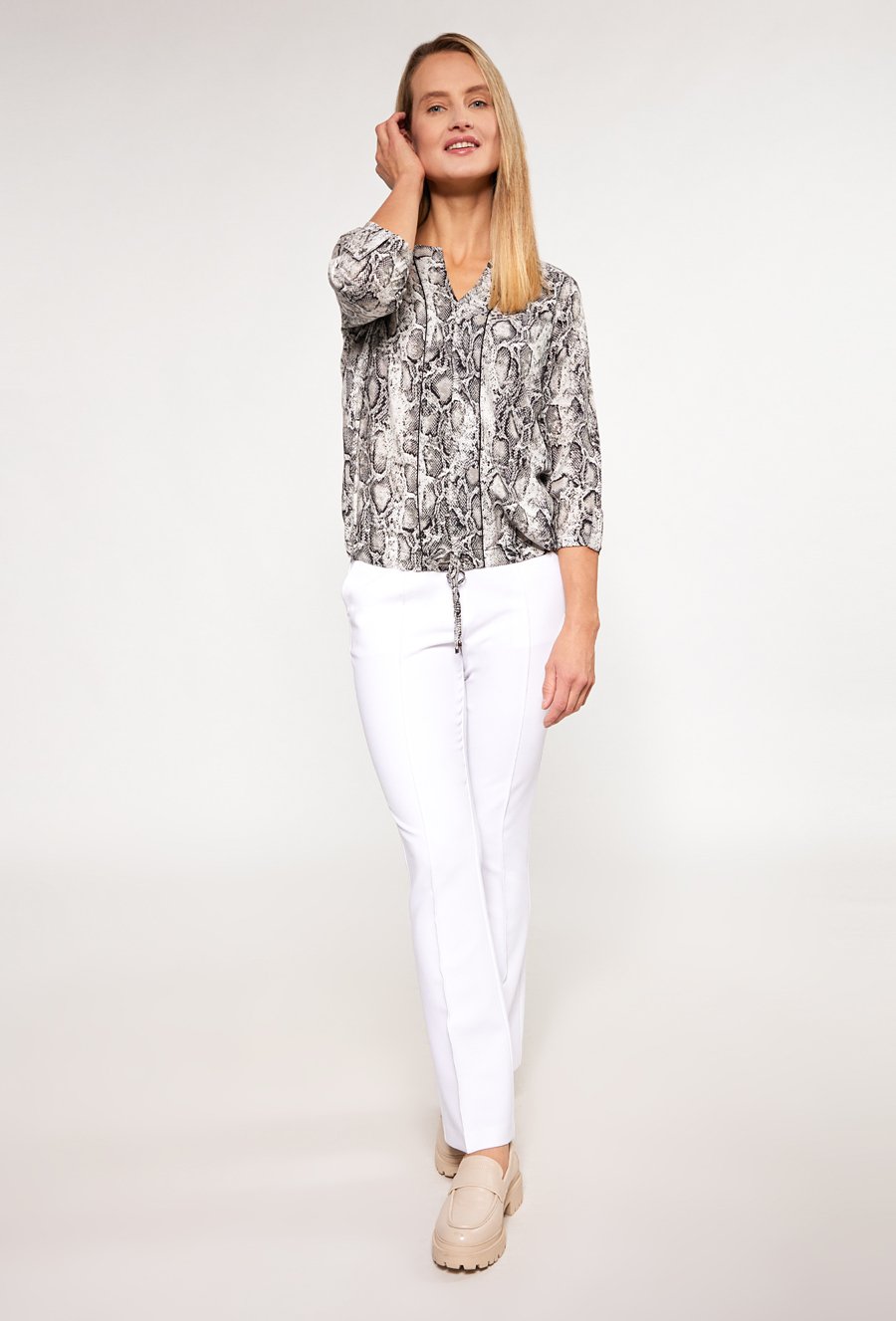 Bluzka damska z wzorem