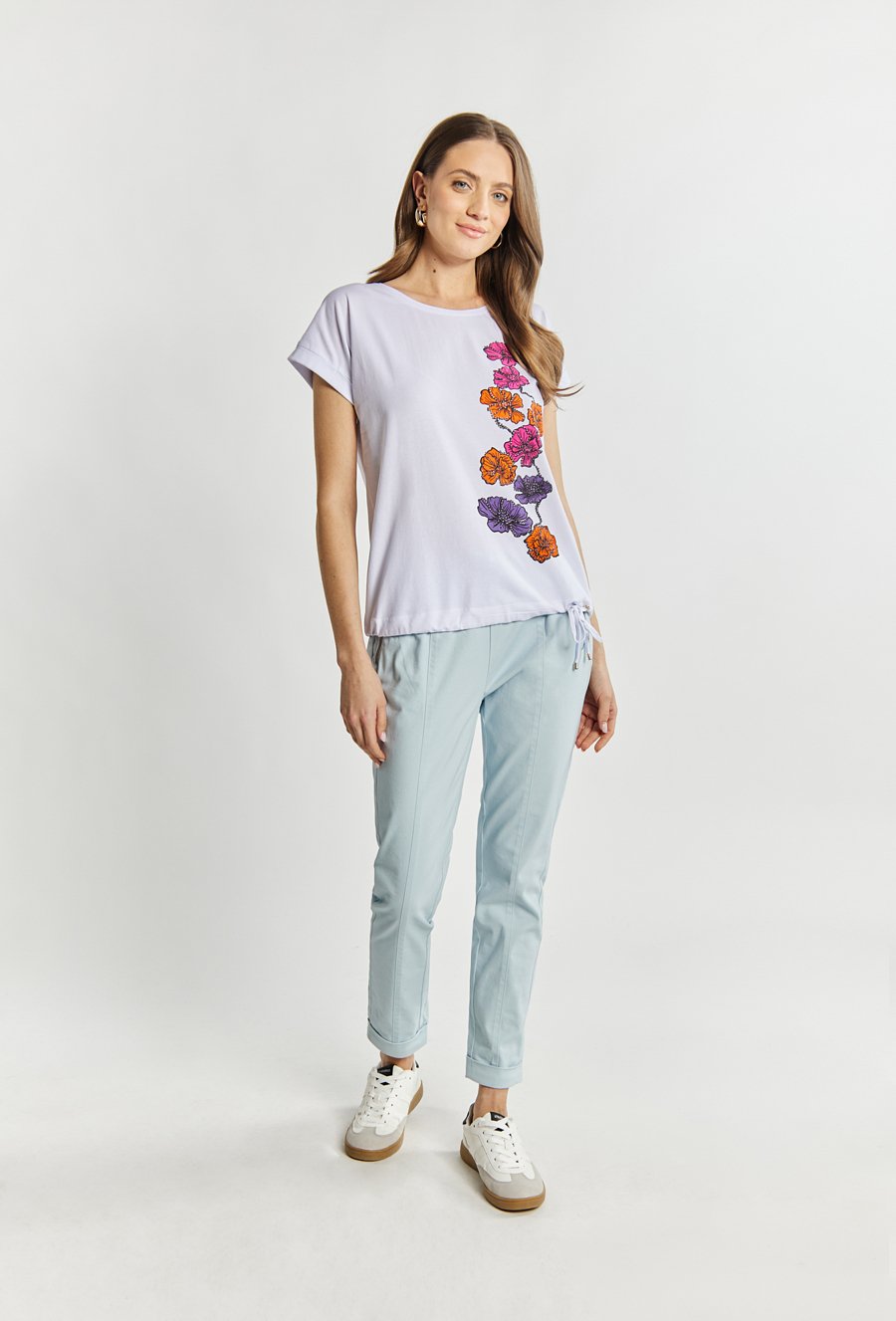 Bawełniany T-shirt damski