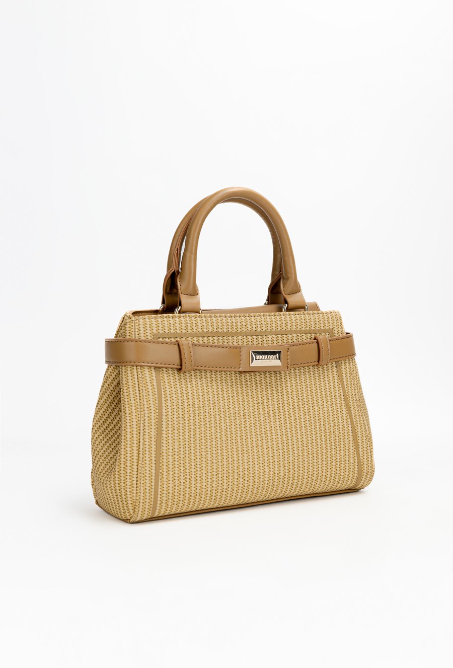 Torba damska z ozdobnym paskiem