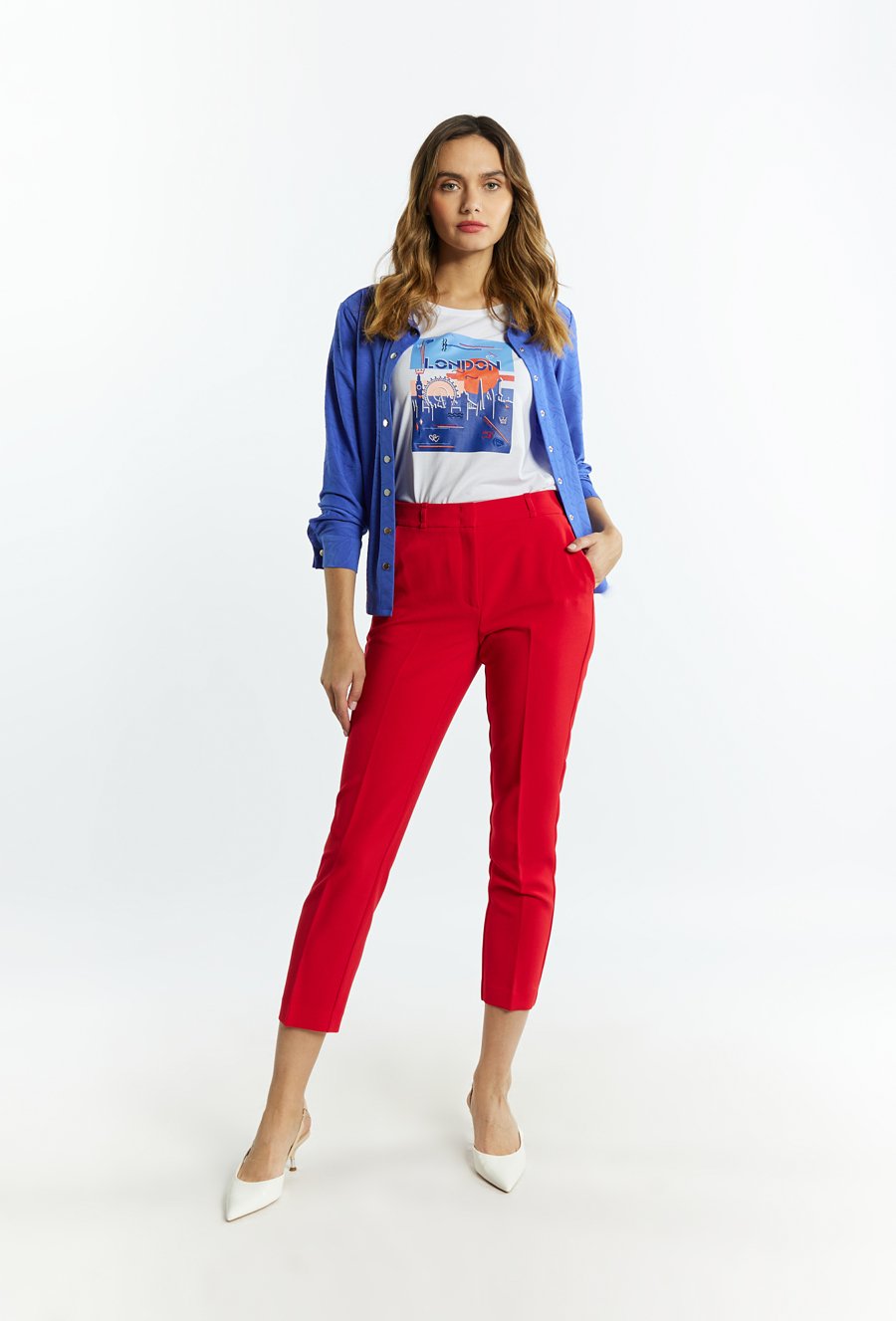 Koszula damska z wzorem