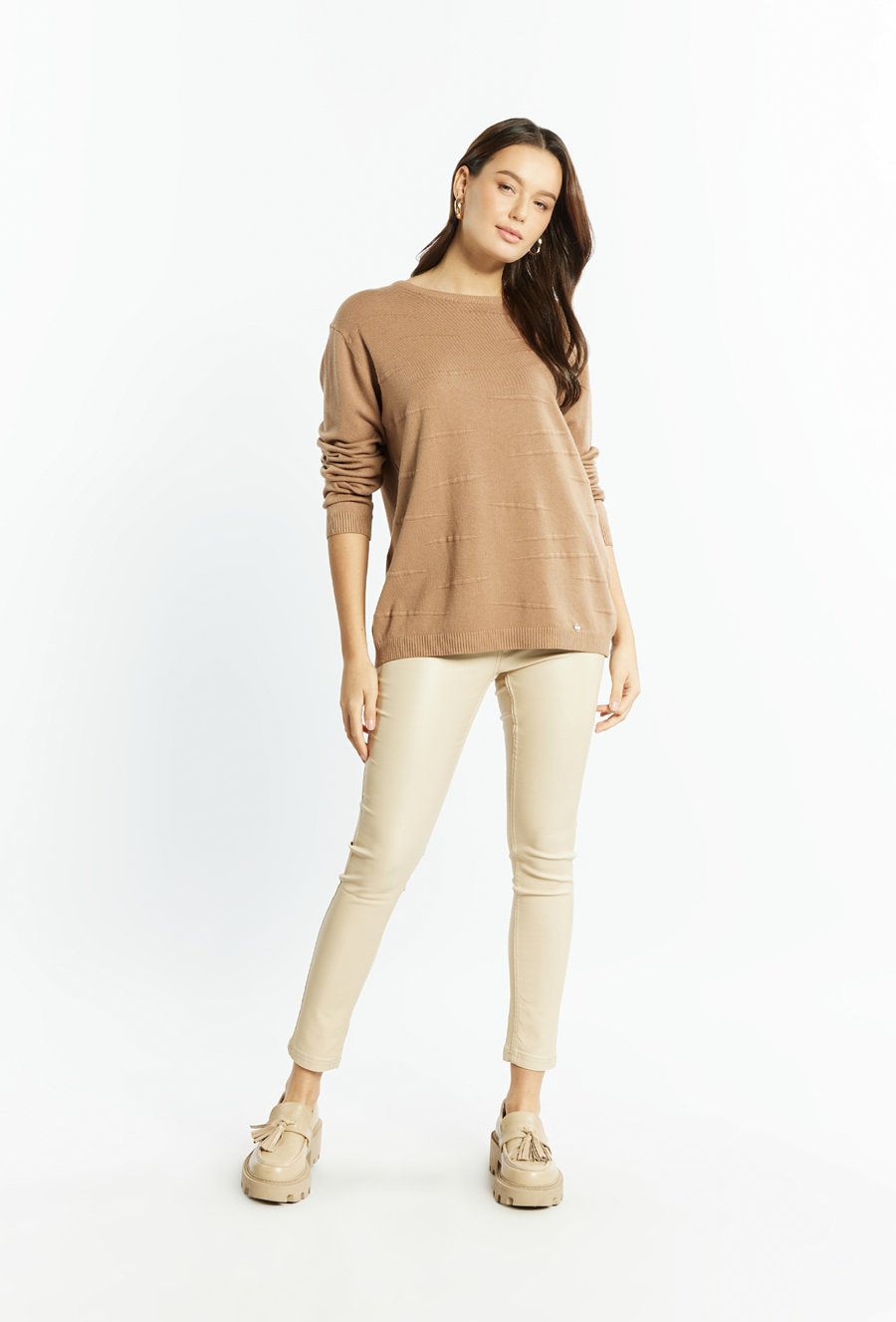 Sweter damski z długim rękawem