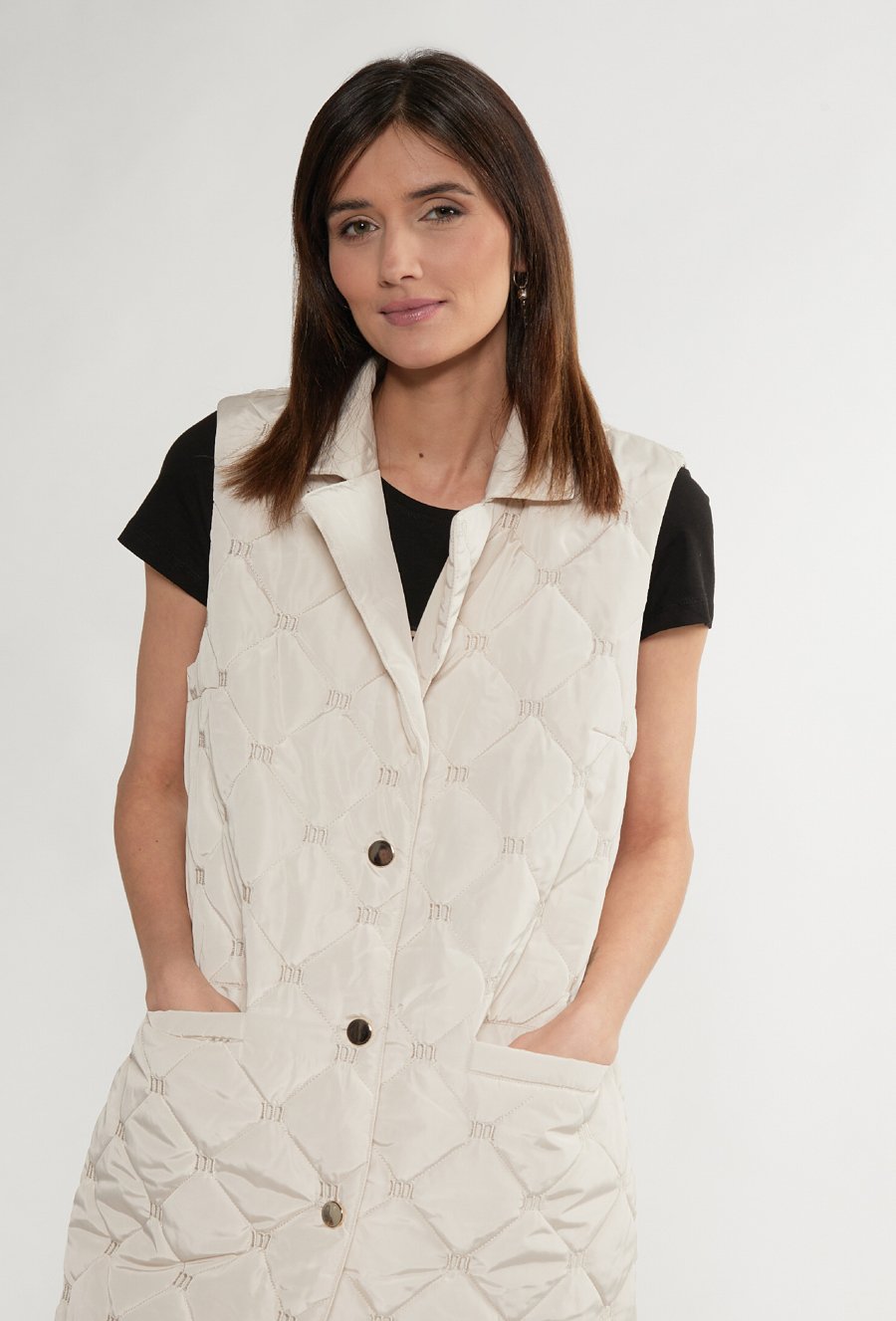 Kamizelka damska z logo marki