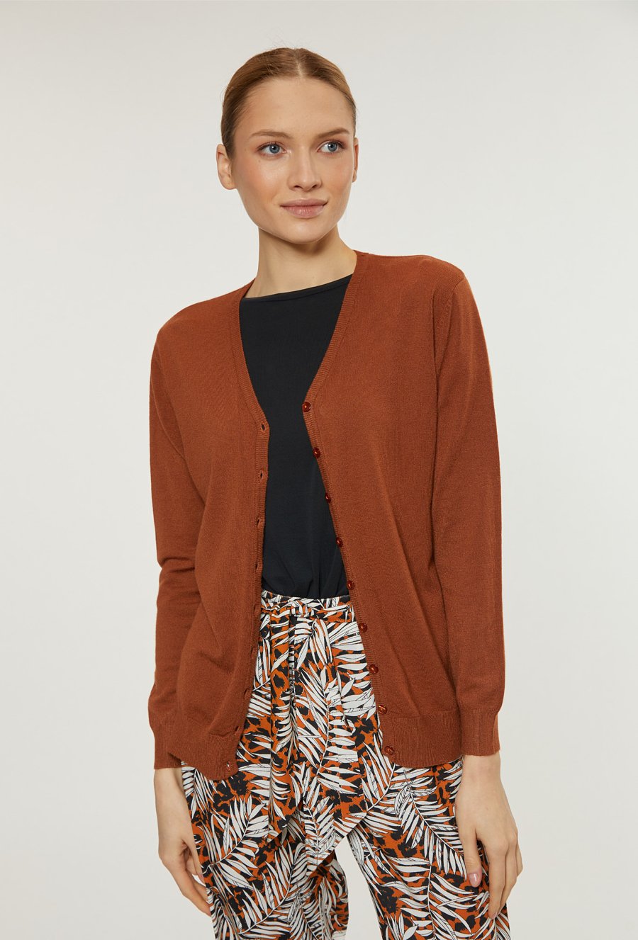 Wiskozowy sweter damski