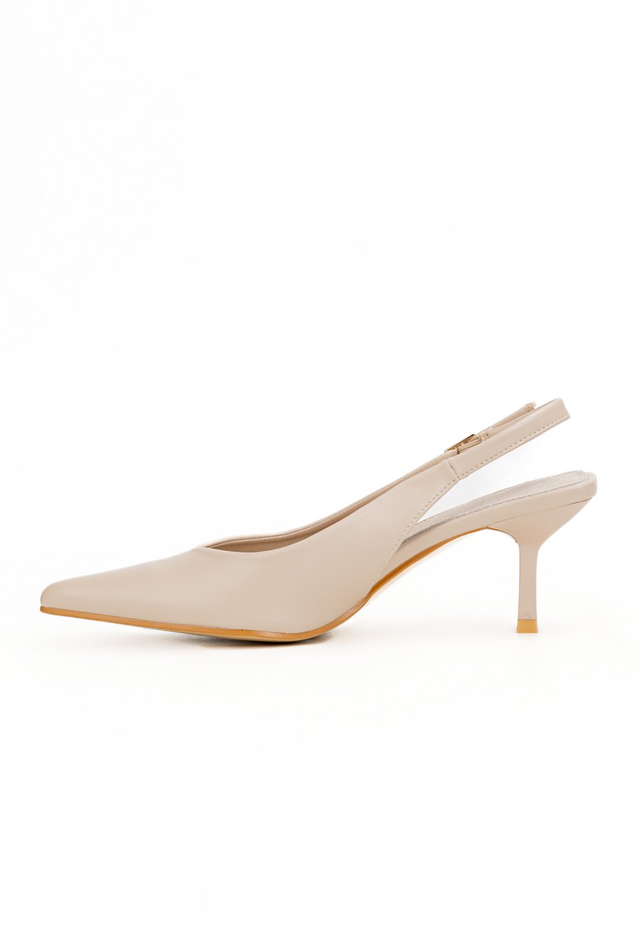 Beżowe cz&oacute;łenka PERTO