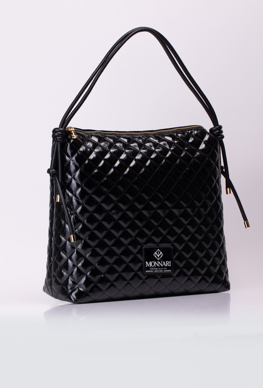 Połyskująca torba typu shopper