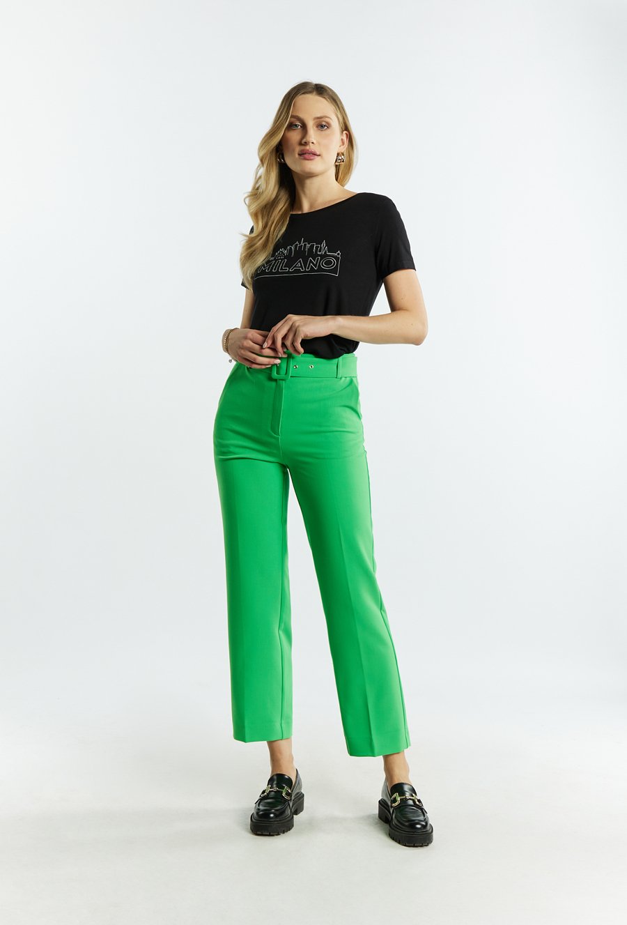 T-shirt damski z napisem