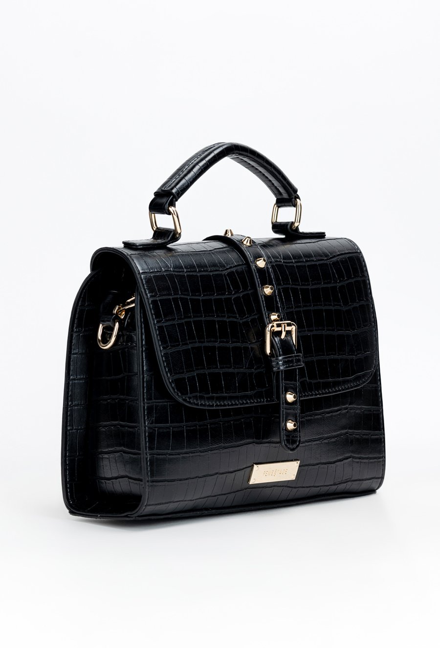 Kuferek damski z ćwiekami