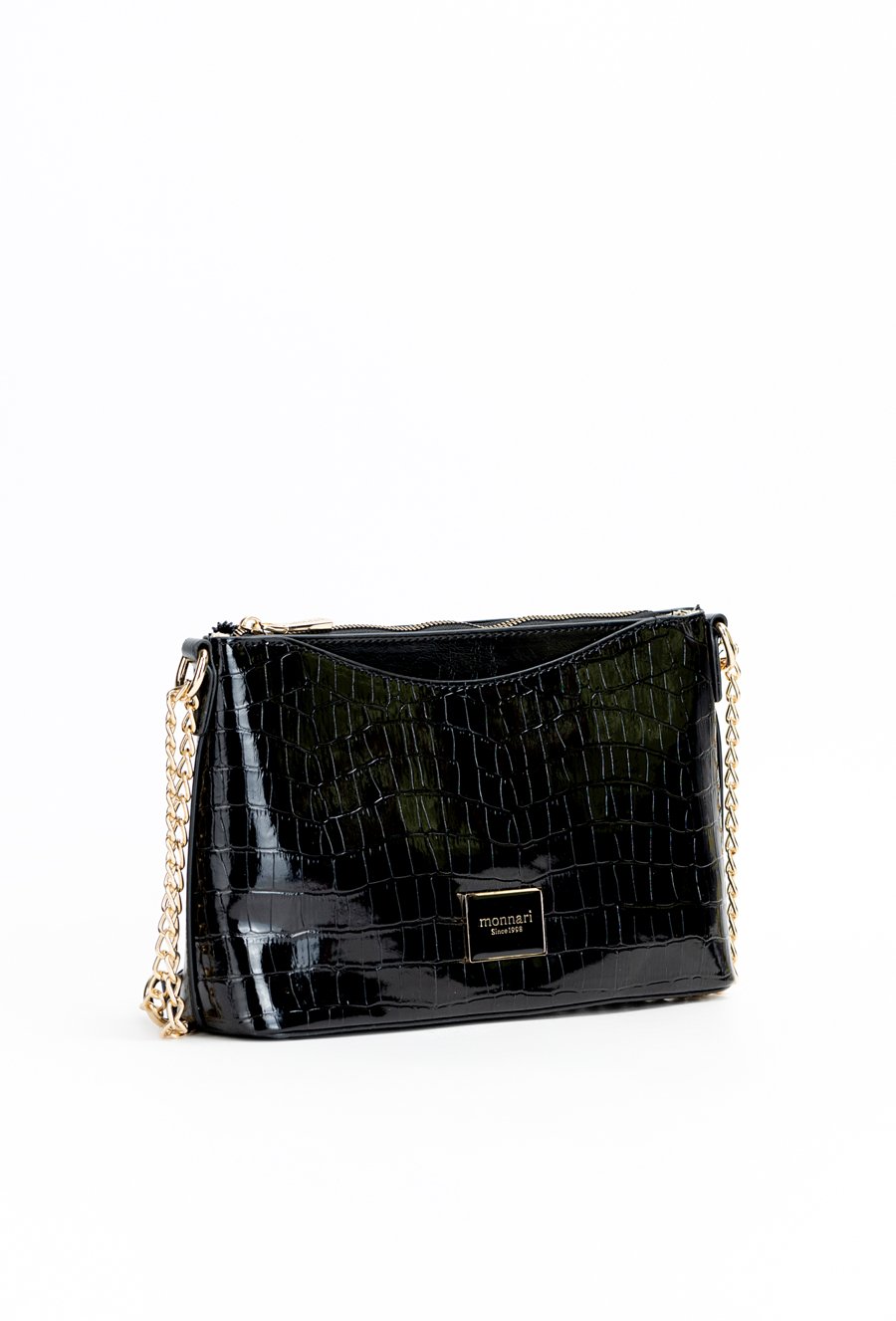 Kuferek z krokodylim wzorem