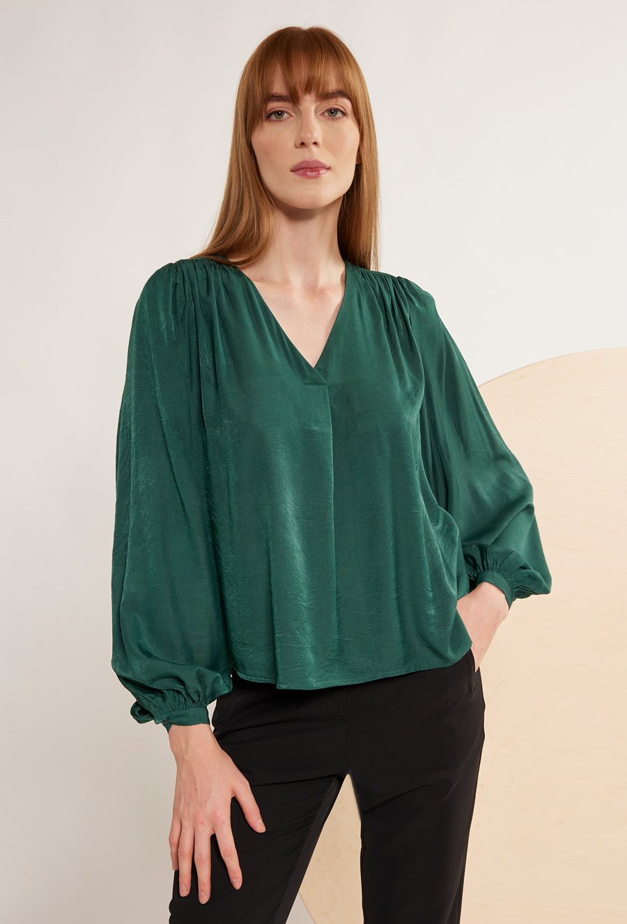 Bluzka o swobodnym fasonie