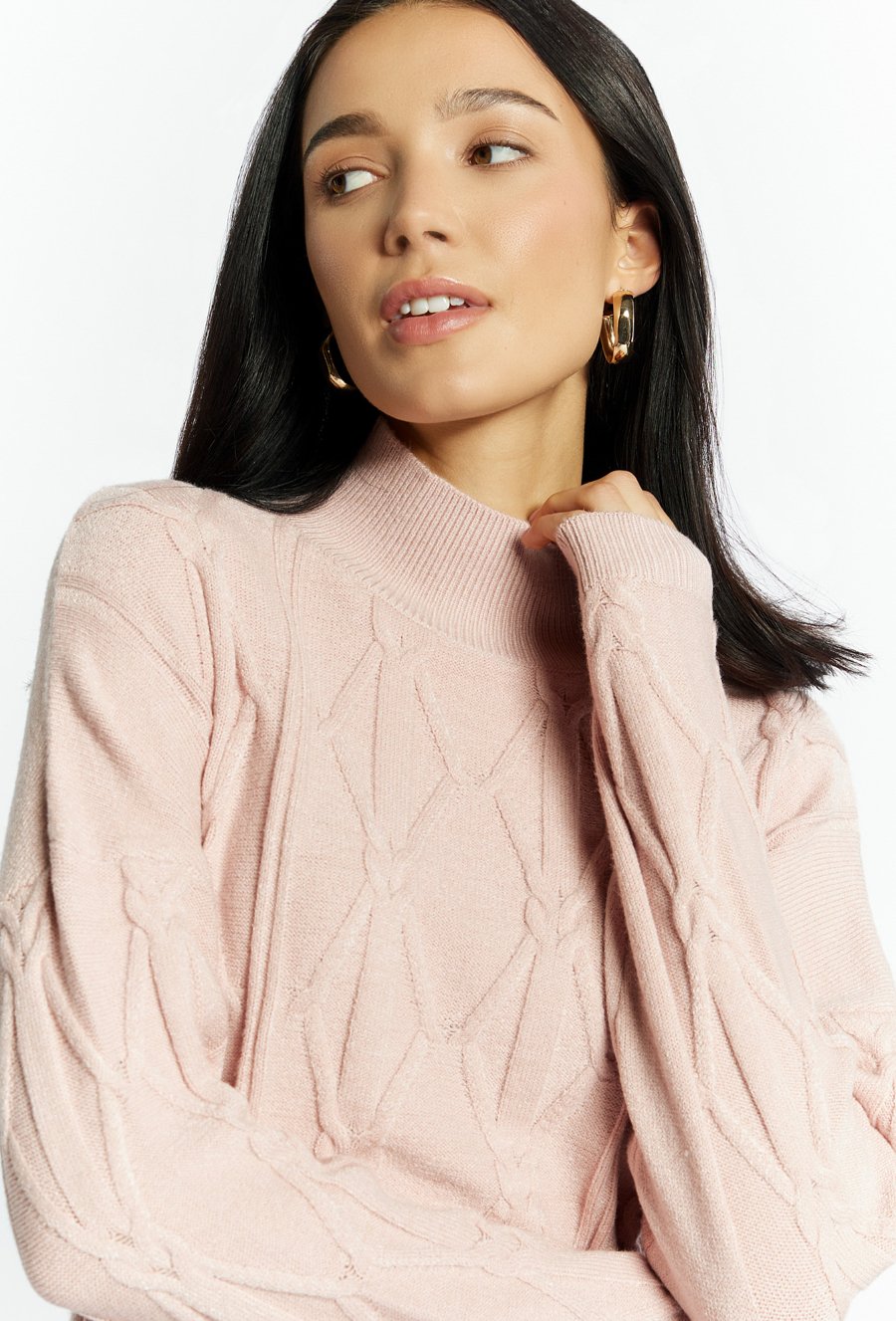 Sweter z p&oacute;łgolfem