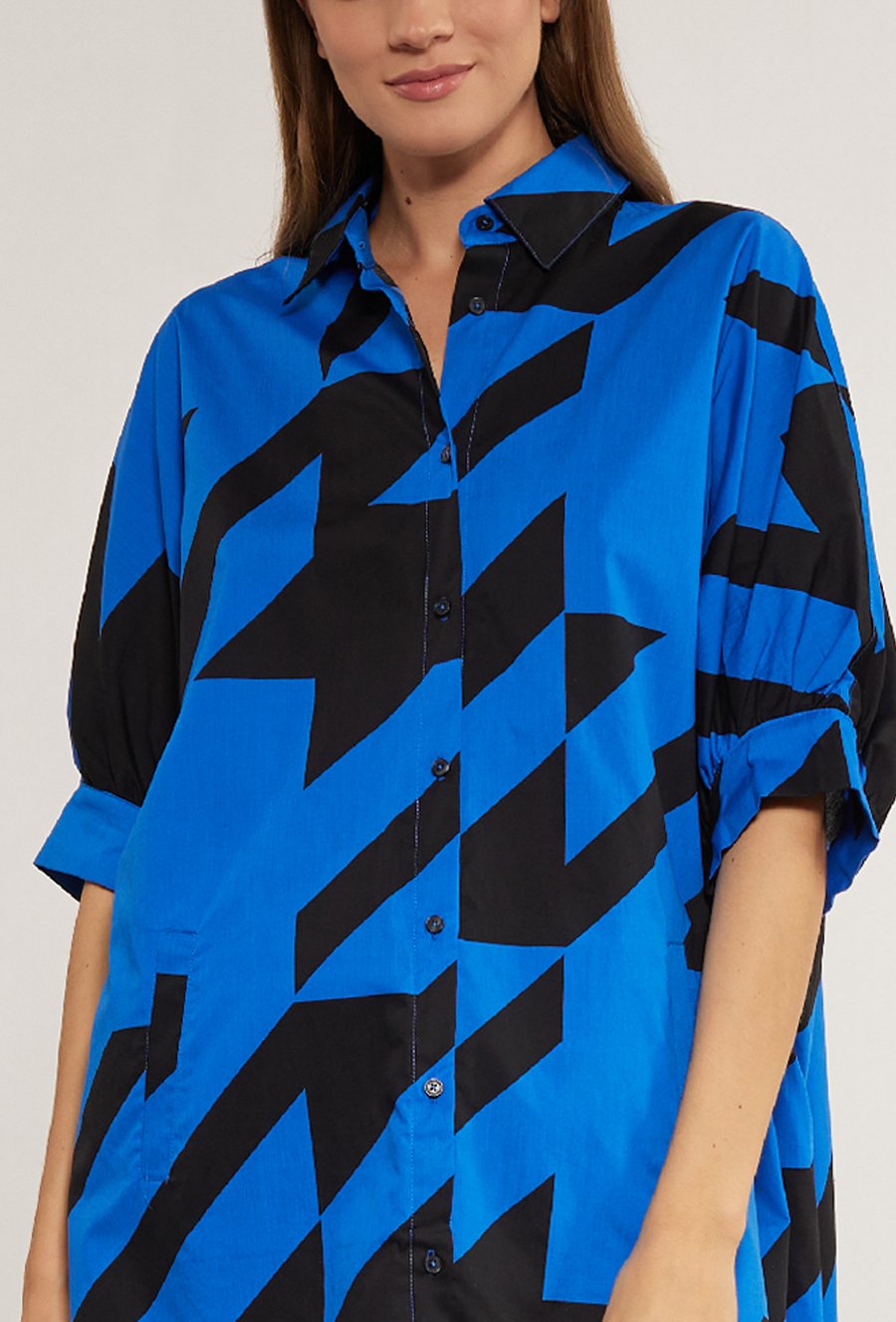 Wzorzysta koszula damska