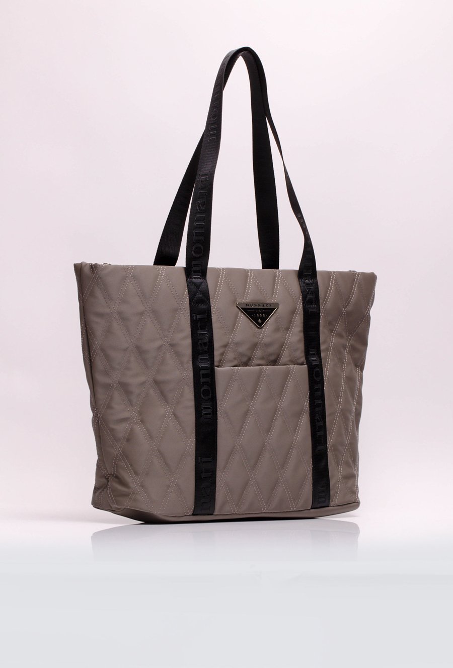 Pikowany shopper w sportowym stylu