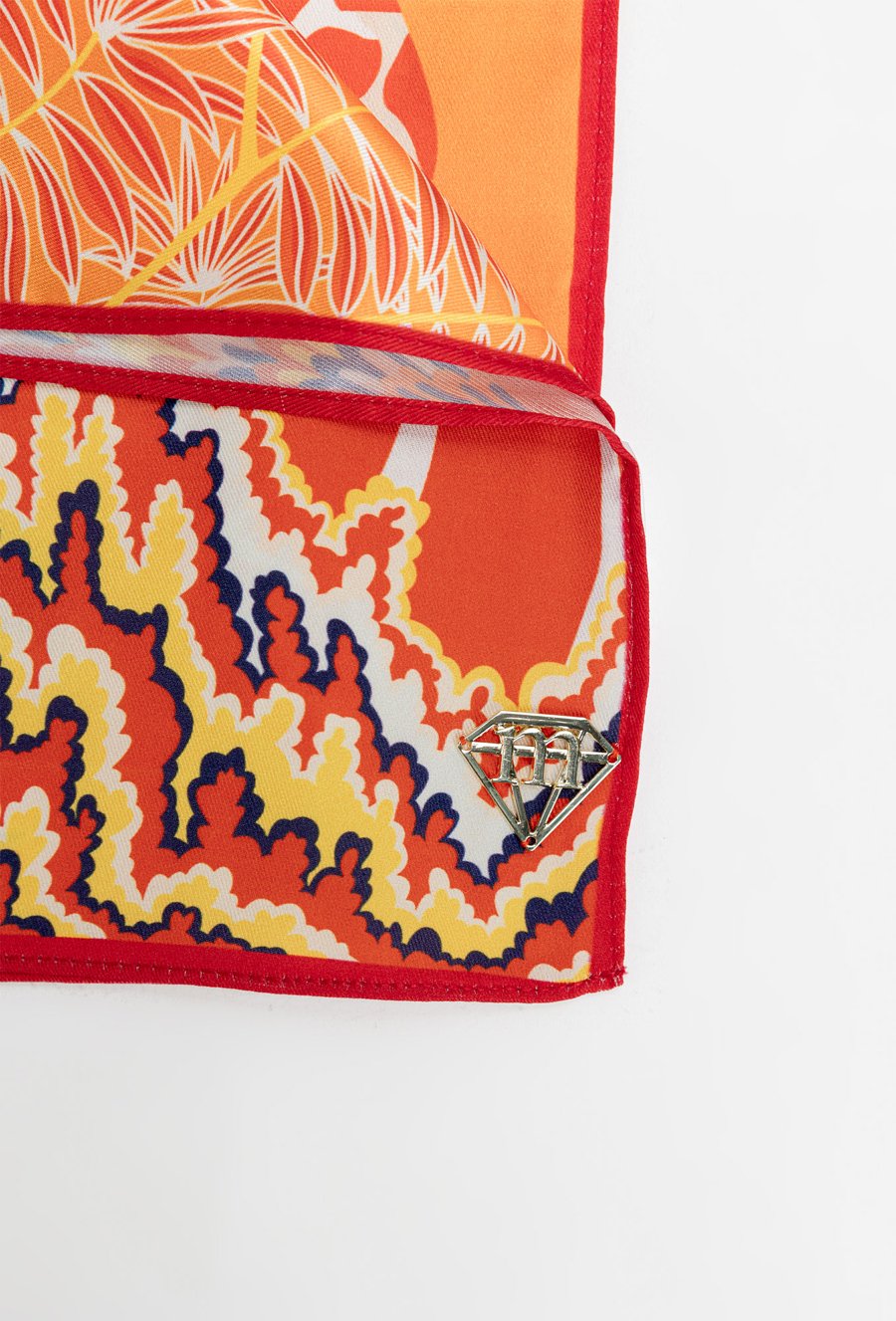 Wzorzysta apaszka damska