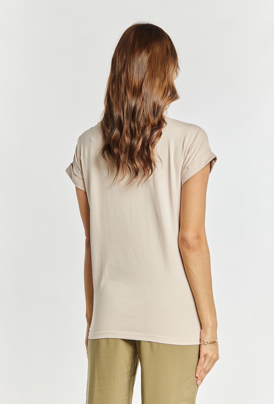 Bawełniany T-shirt damski