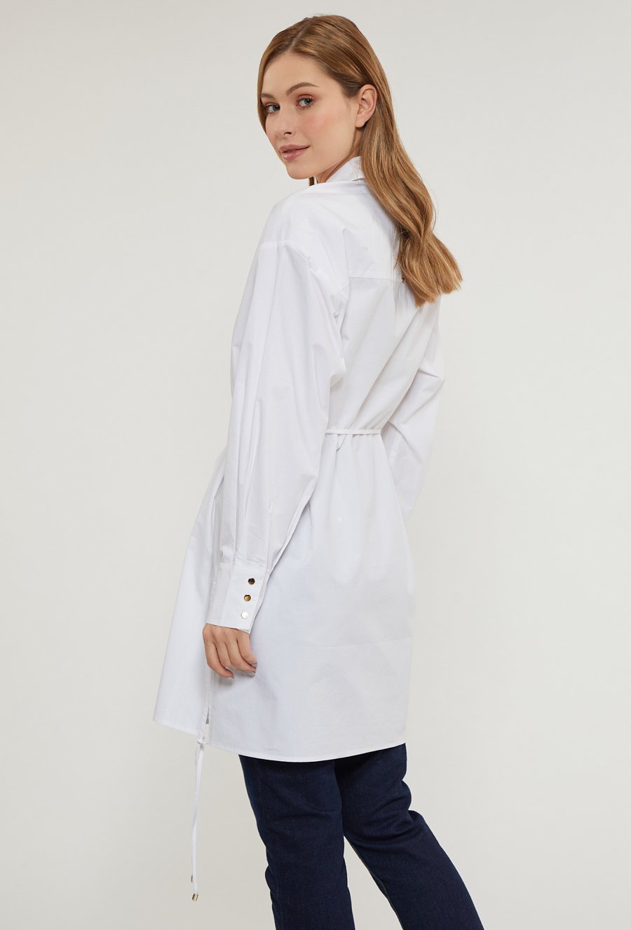 Koszulowa bluzka damska