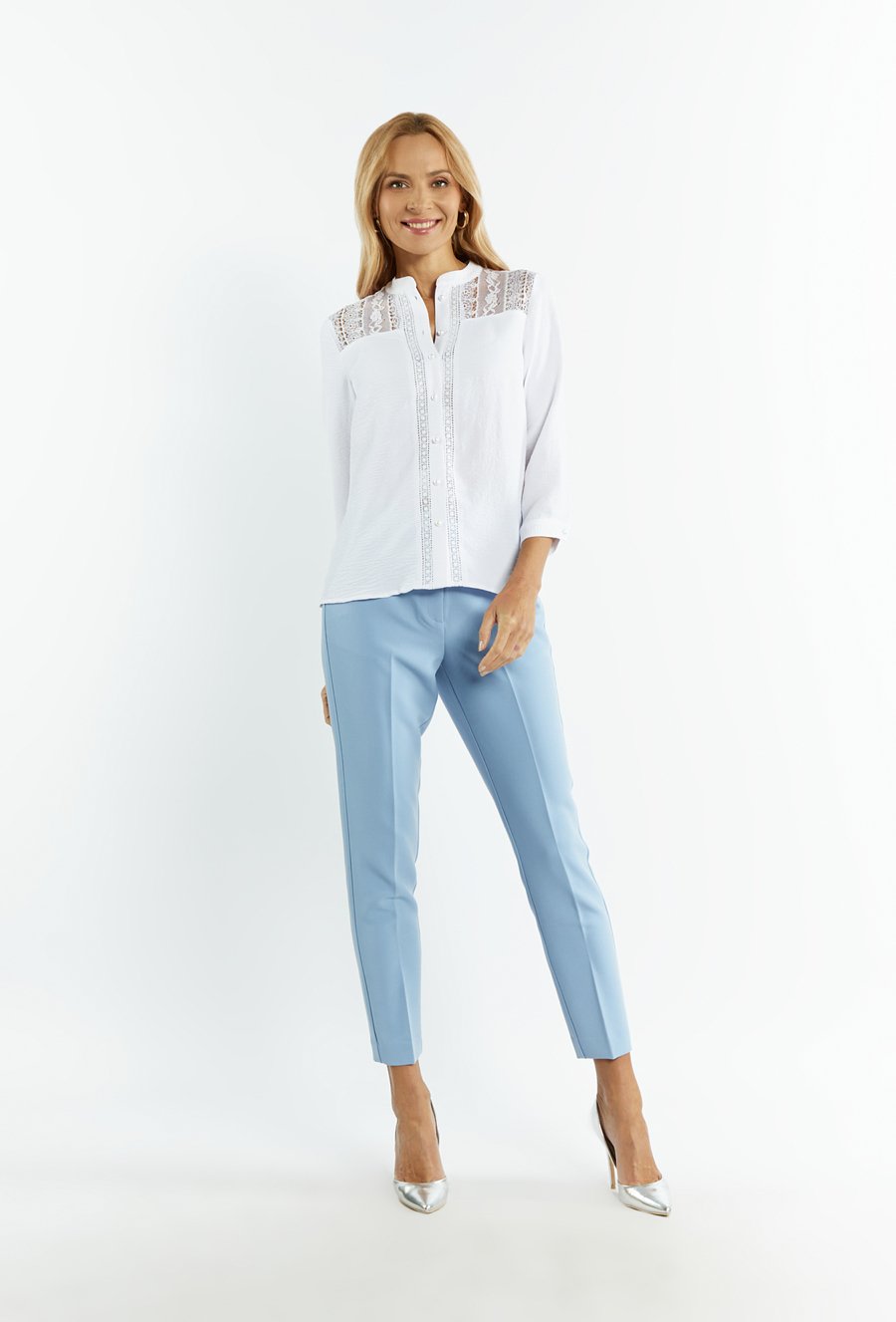 Koszula damska z koronką