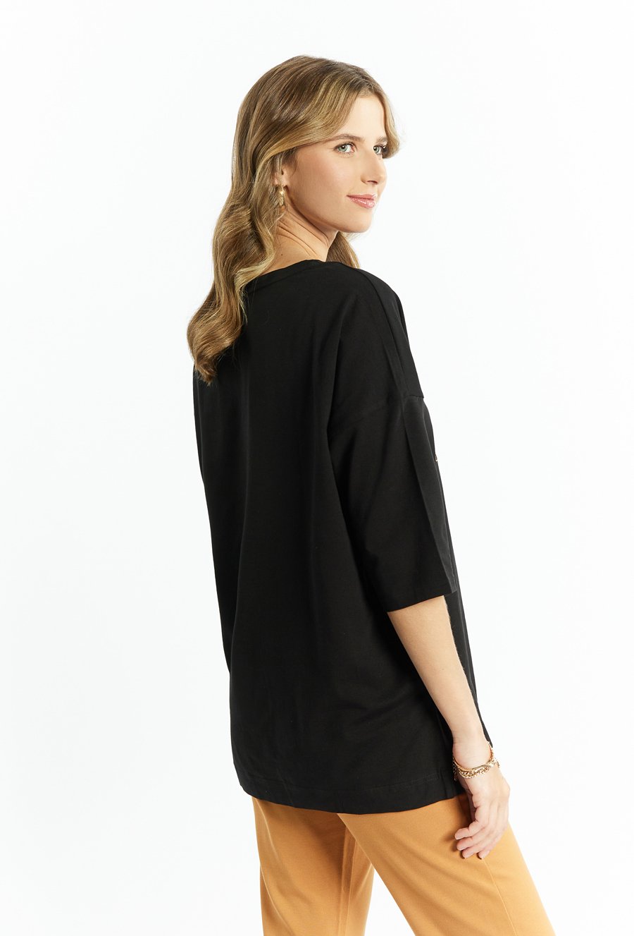 Dzianinowa bluzka damska