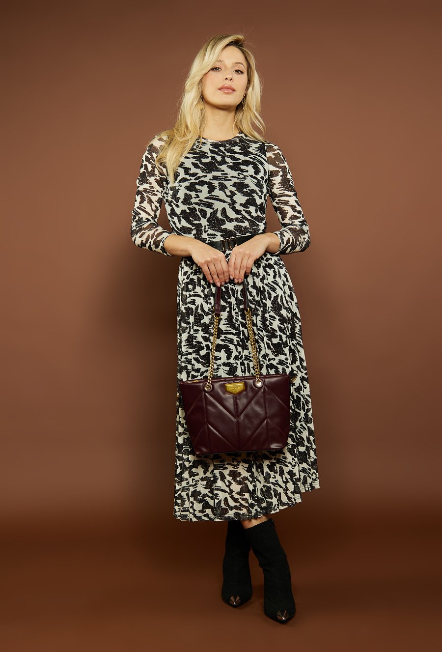 Torba damska z ciekawym wzorem