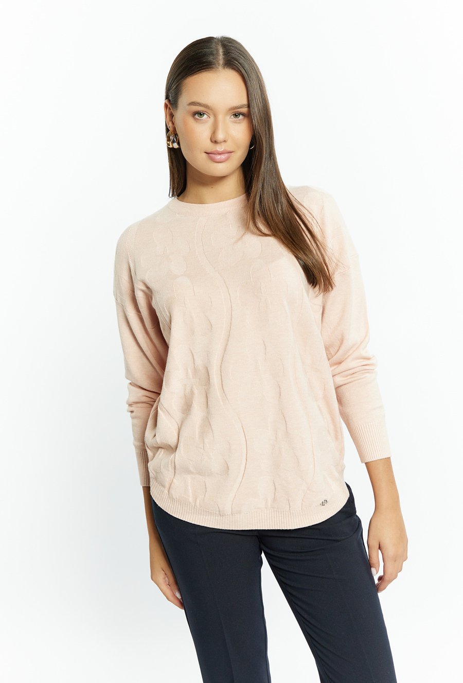 Wiskozowy sweter damski