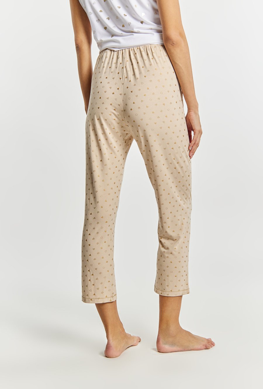 Spodnie od piżamy z prostą nogawką