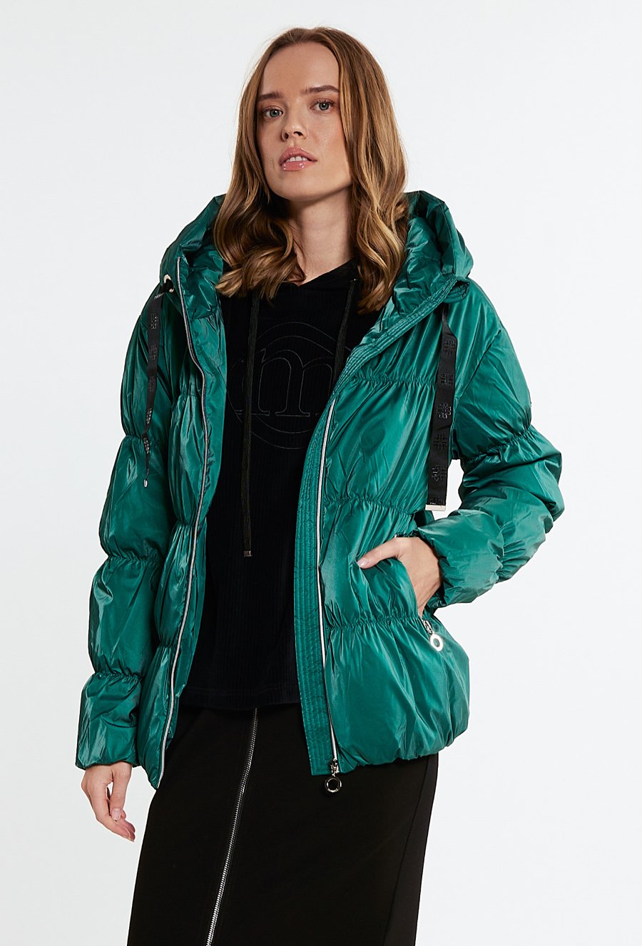 Pikowana kurtka damska