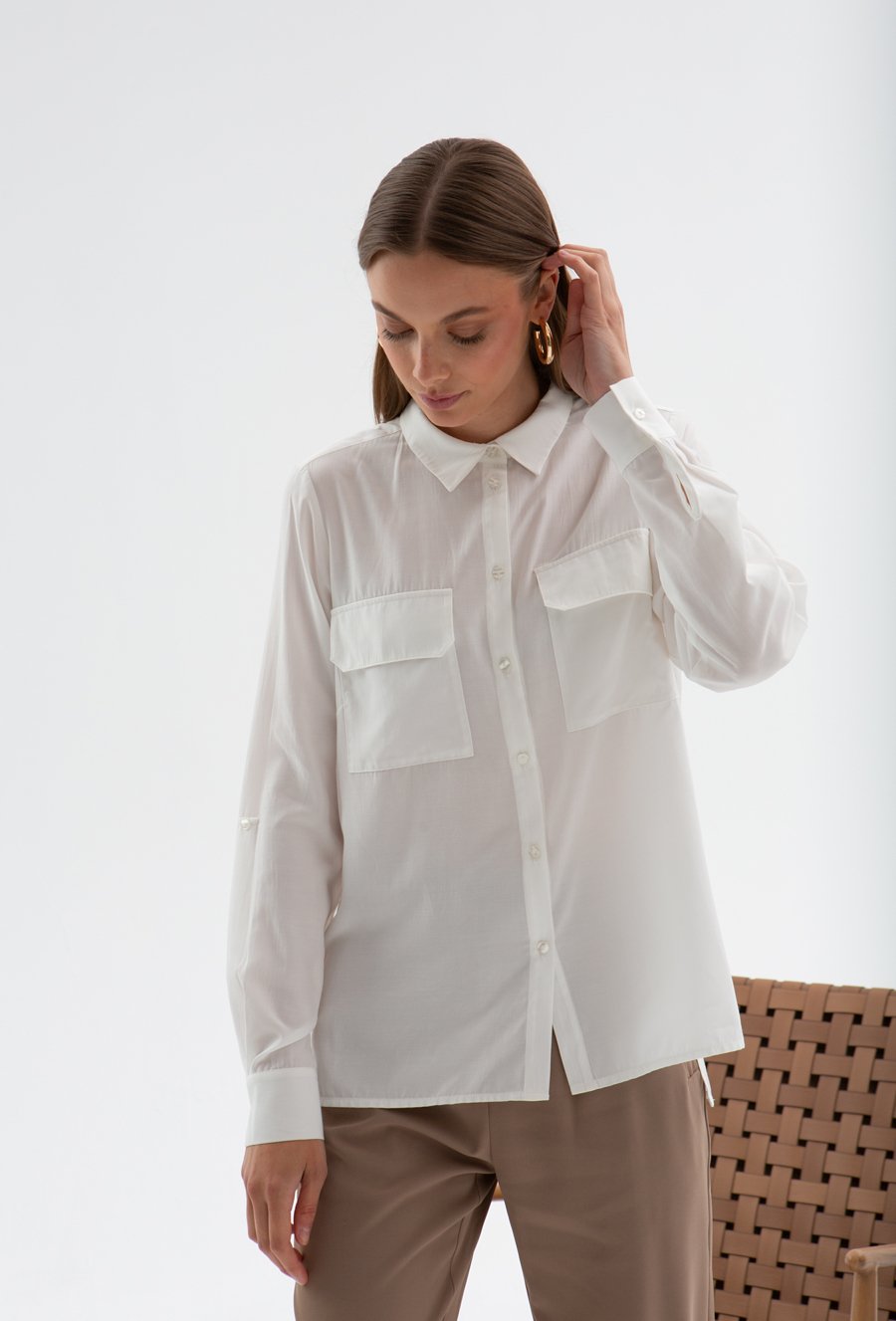 Klasyczna koszula damska