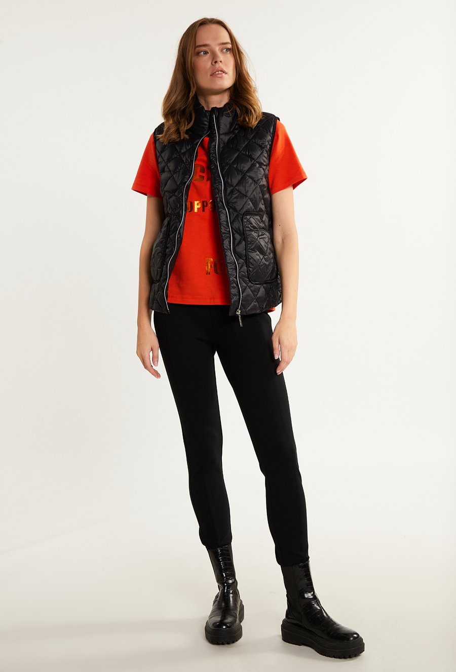 Pikowana kamizelka damska