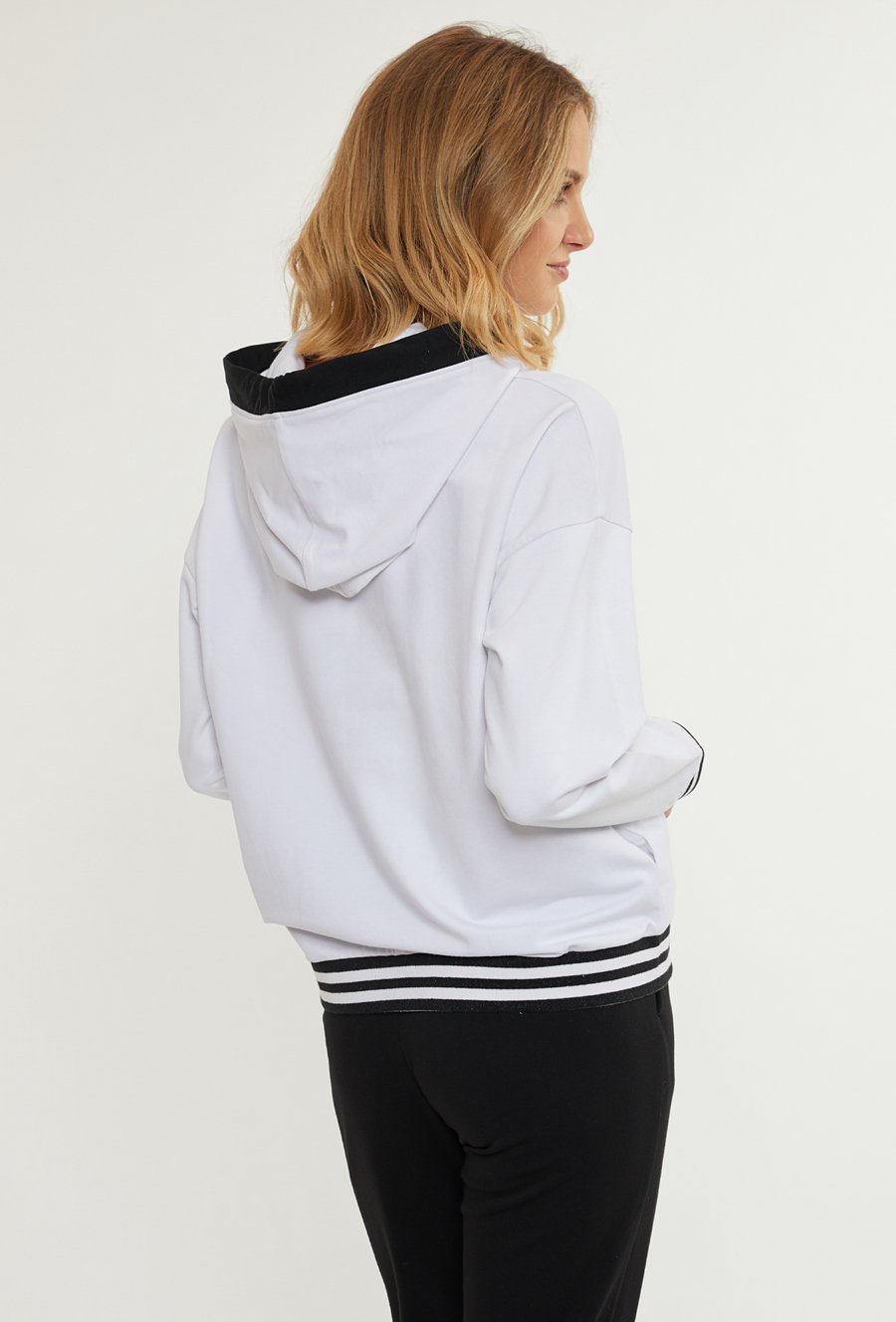 Bawełniana bluza z kapturem