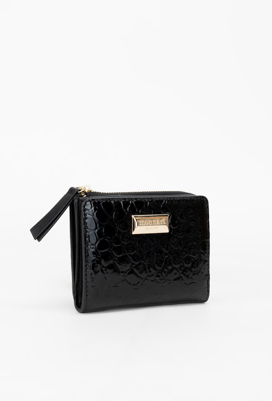 Mały, sk&oacute;rzany portfel damski