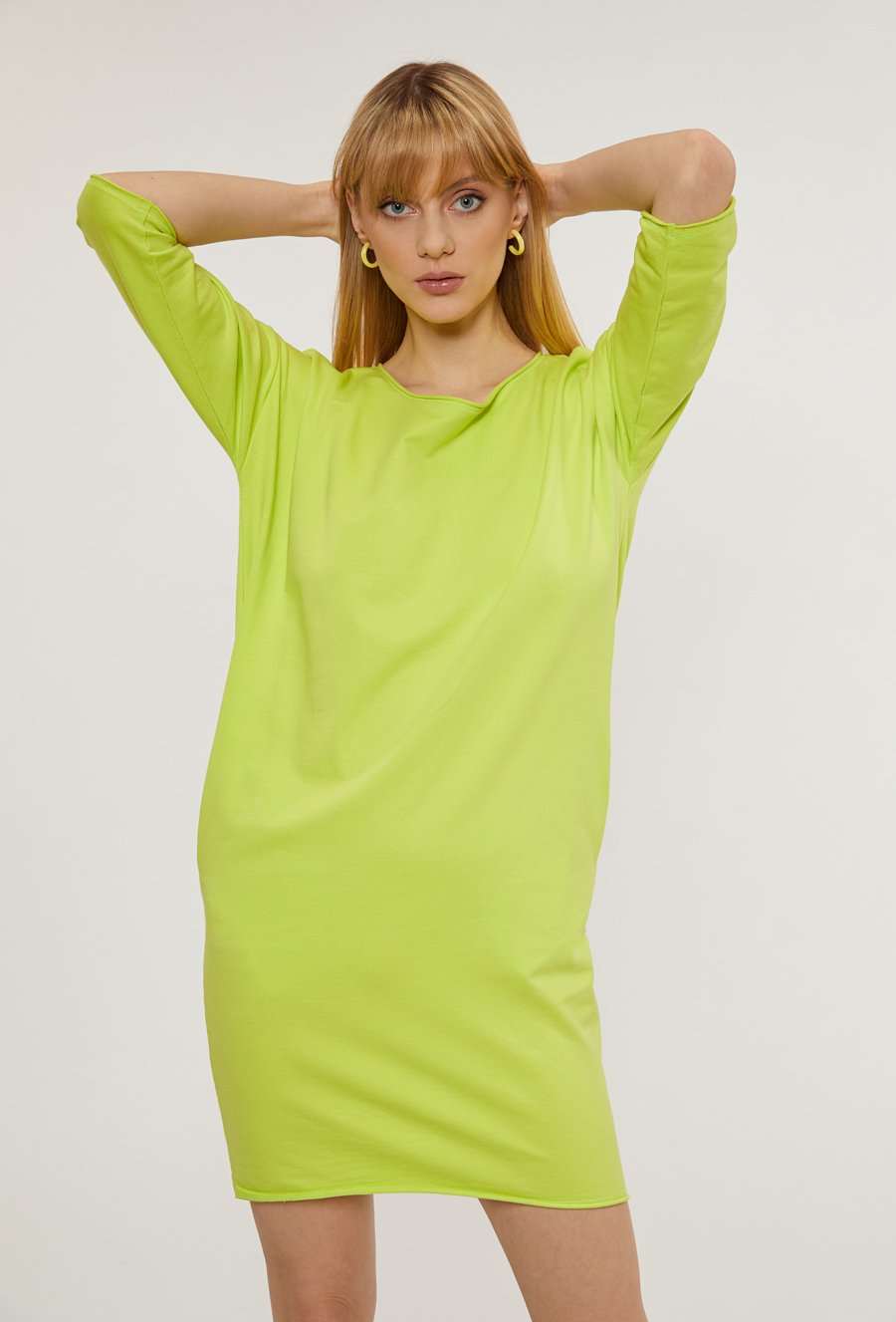 Dzianinowa sukienka damska