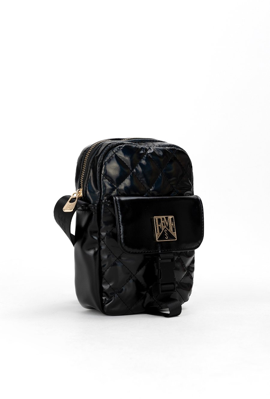 Pikowana torebka crossbody