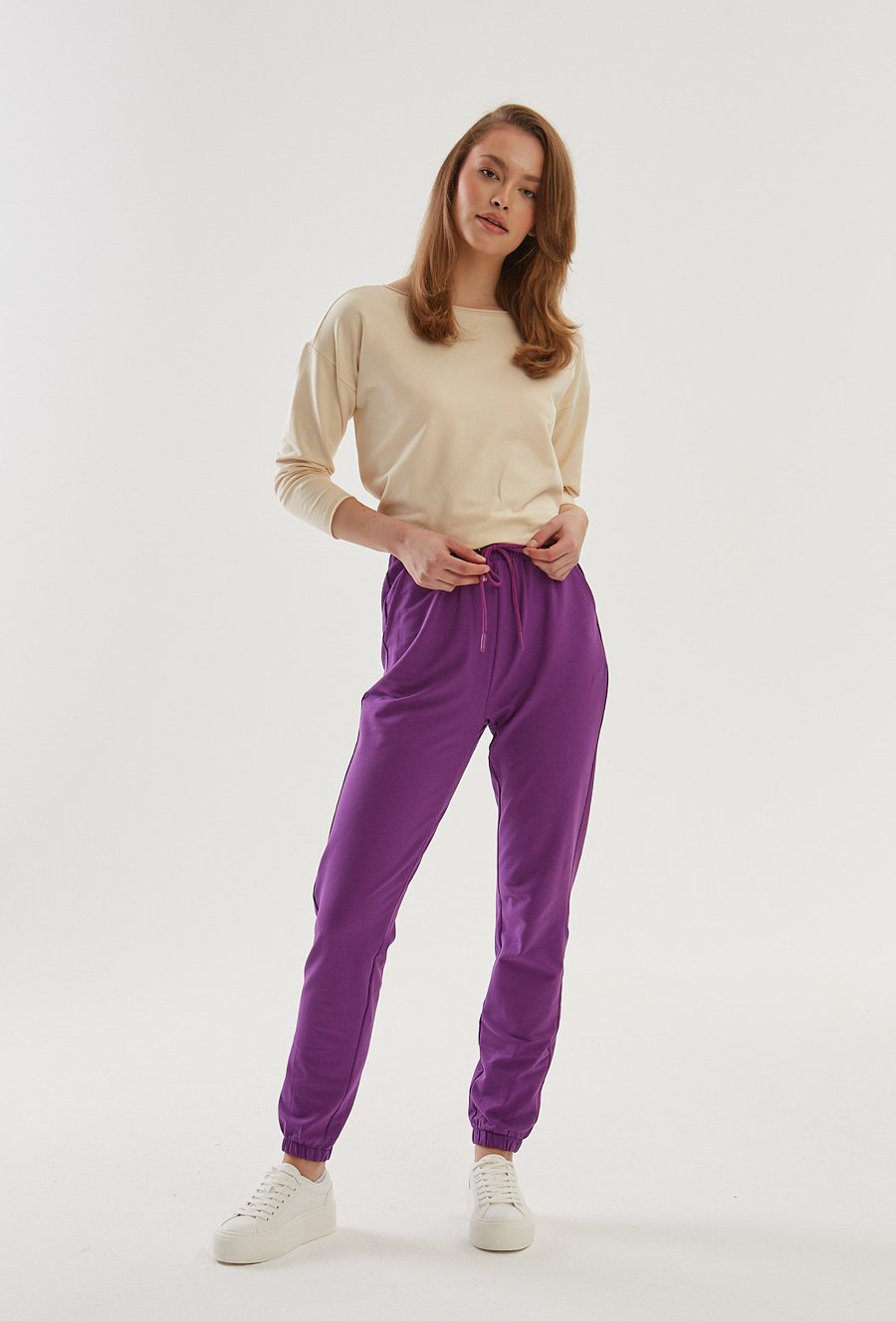 Spodnie dresowe z bawełny