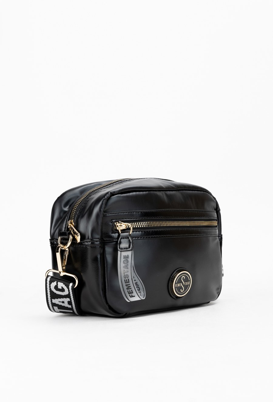 Tekstylna torba damska crossbody