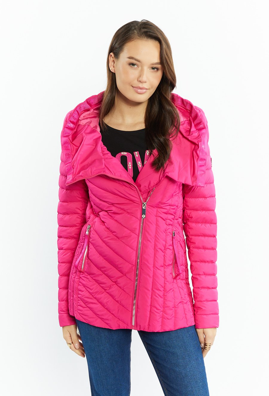 Kurtka damska z kapturem