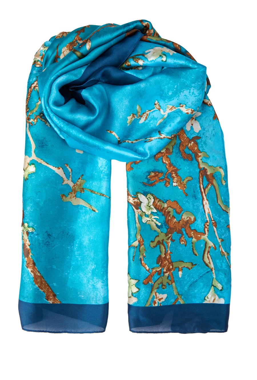 Wzorzysty szal damski