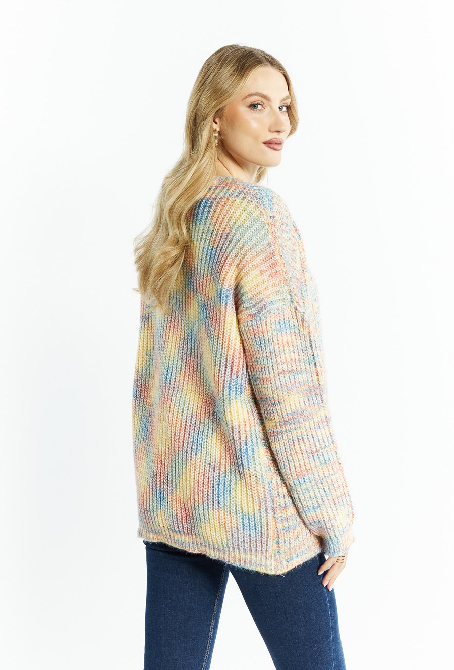 Kardigan z ozdobnymi guzikami