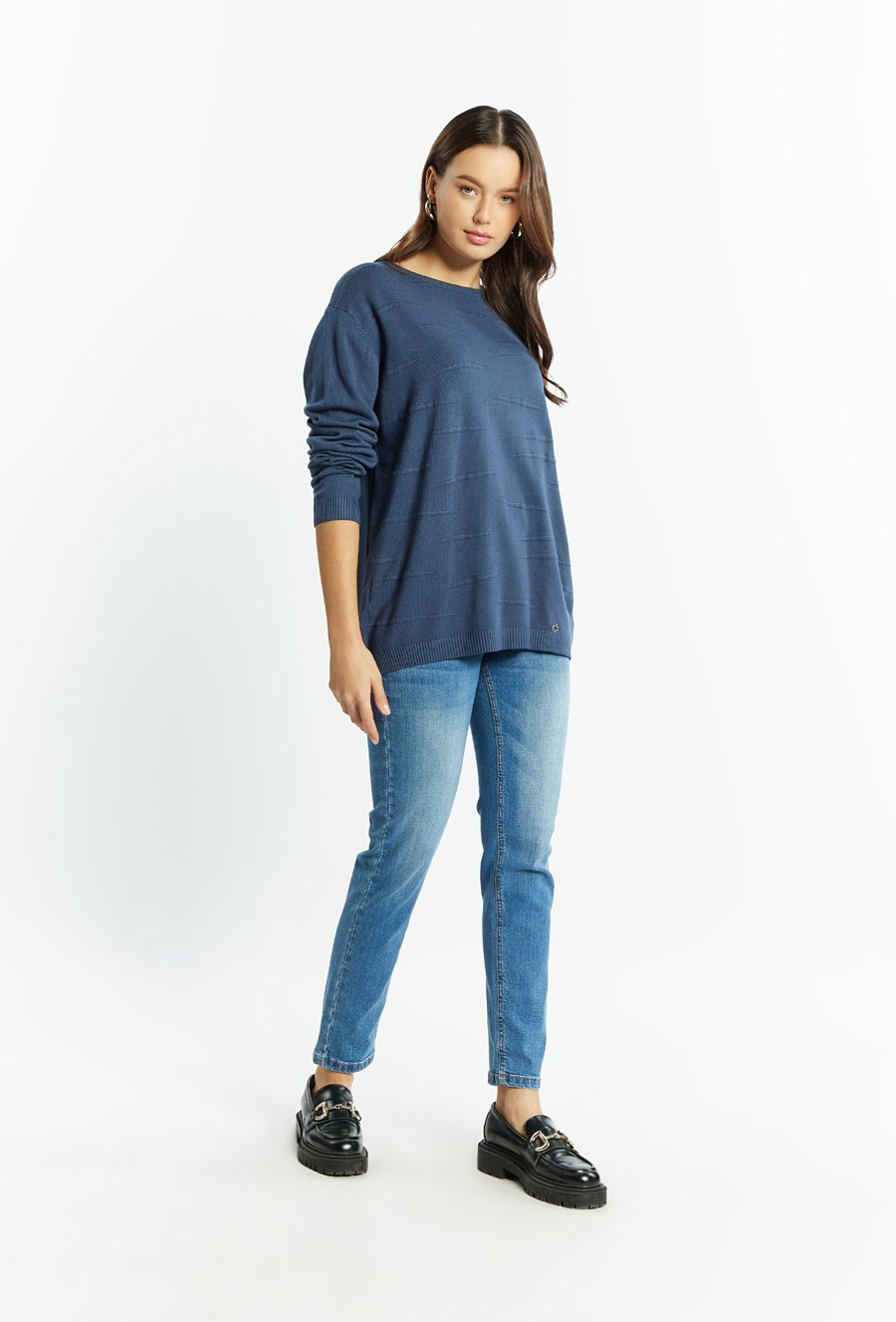 Sweter damski z długim rękawem