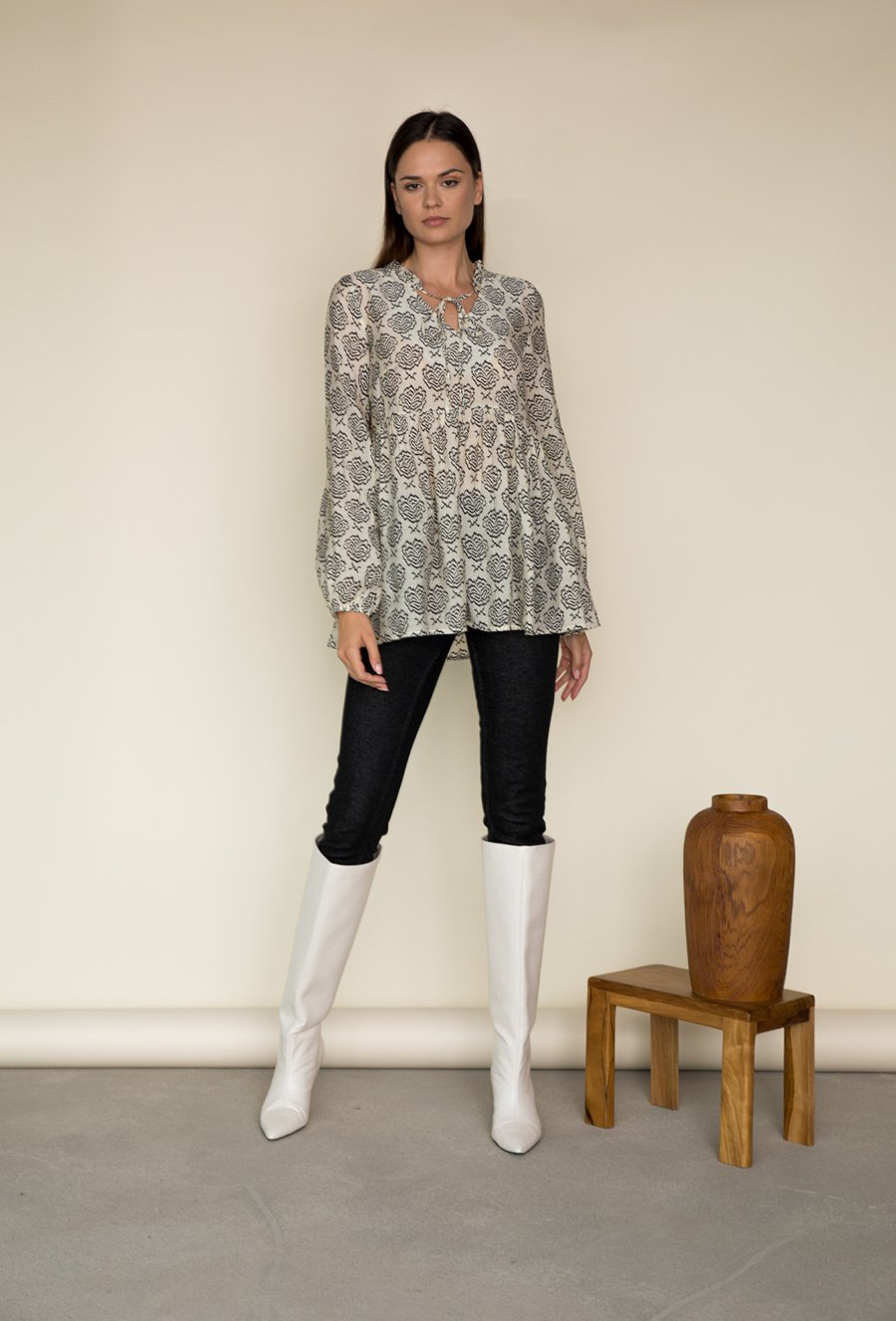 Romantyczna bluzka damska